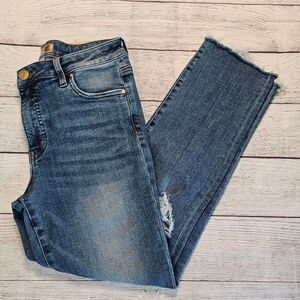 Kut from the kloth sz 8 reese fab ab straight leg denim jeans